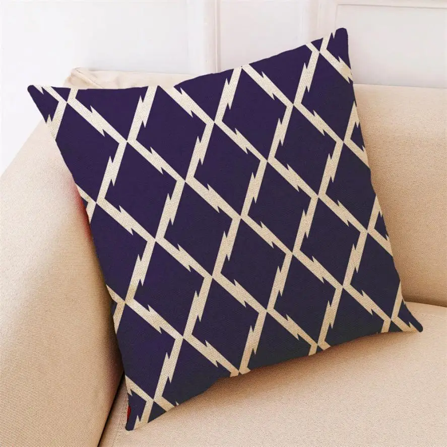 

Top Quality Pillow Case 45*45cm Home Pillowcase Love Geometry Throw Pillowcase Pillow Covers NEW Colors to Choose 50p