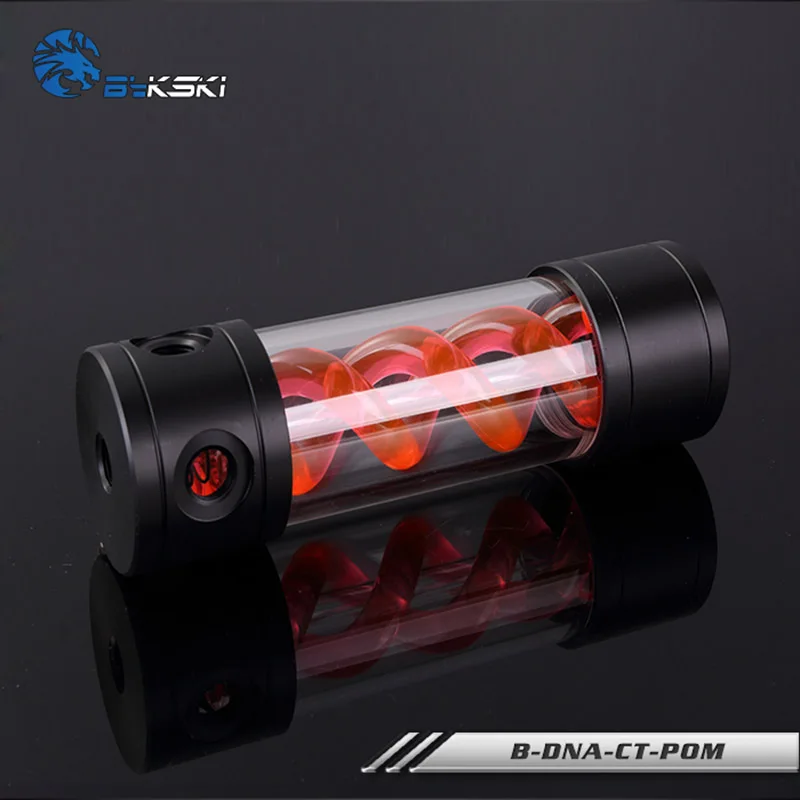 Bykski B DNA CT POM синий красный зеленый T vrius pc резервуар для воды компьютер водяного