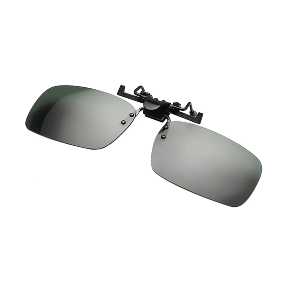 Поляризованные солнцезащитные очки унисекс с клипсой для вождения ночного