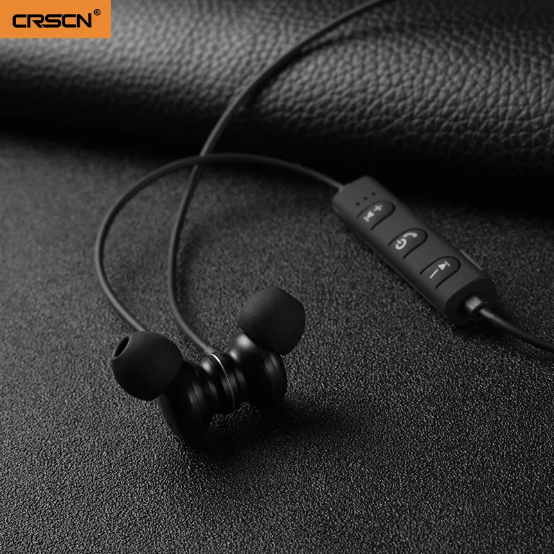 Магнетизм Bluetooth гарнитура наушники-вкладыши стерео 4 2 металлические спортивные