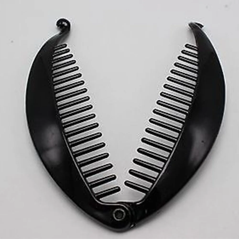 Новый дизайн расческа для волос в виде банана зажим женской рыбки рыбьего хвоста