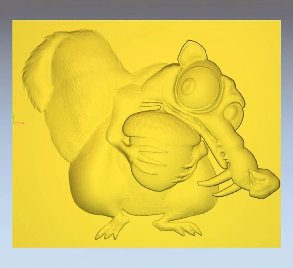 3d модель рельef для ЧПУ в формате STL Scrat|3d model relief|3d relief modelfor cnc |