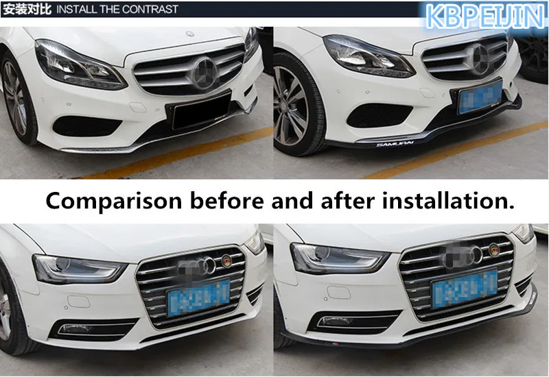 Разветвитель губ бампера автомобиля 2 5 м комплект кузовов бамперы балдахин