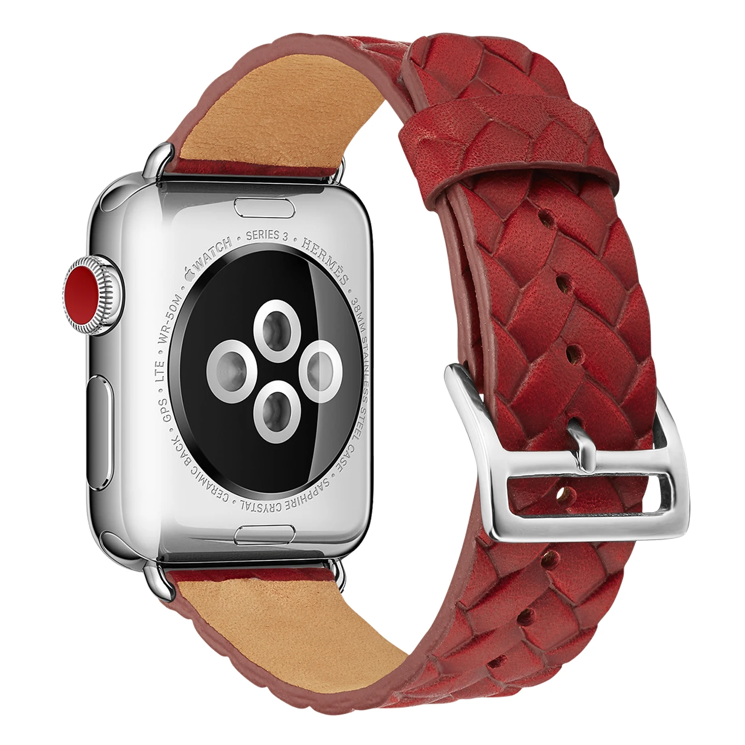 Ремешок ZLIMSN из натуральной кожи для Apple Watch Series 4 3 2 1 iWatch 42 мм 38 мм|Ремешки часов| |