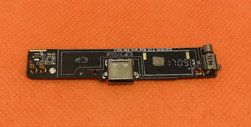 Б/у оригинальная зарядная плата с USB разъемом для Blackview P2 Lite MTK6753 Octa Core 5 &quotHD