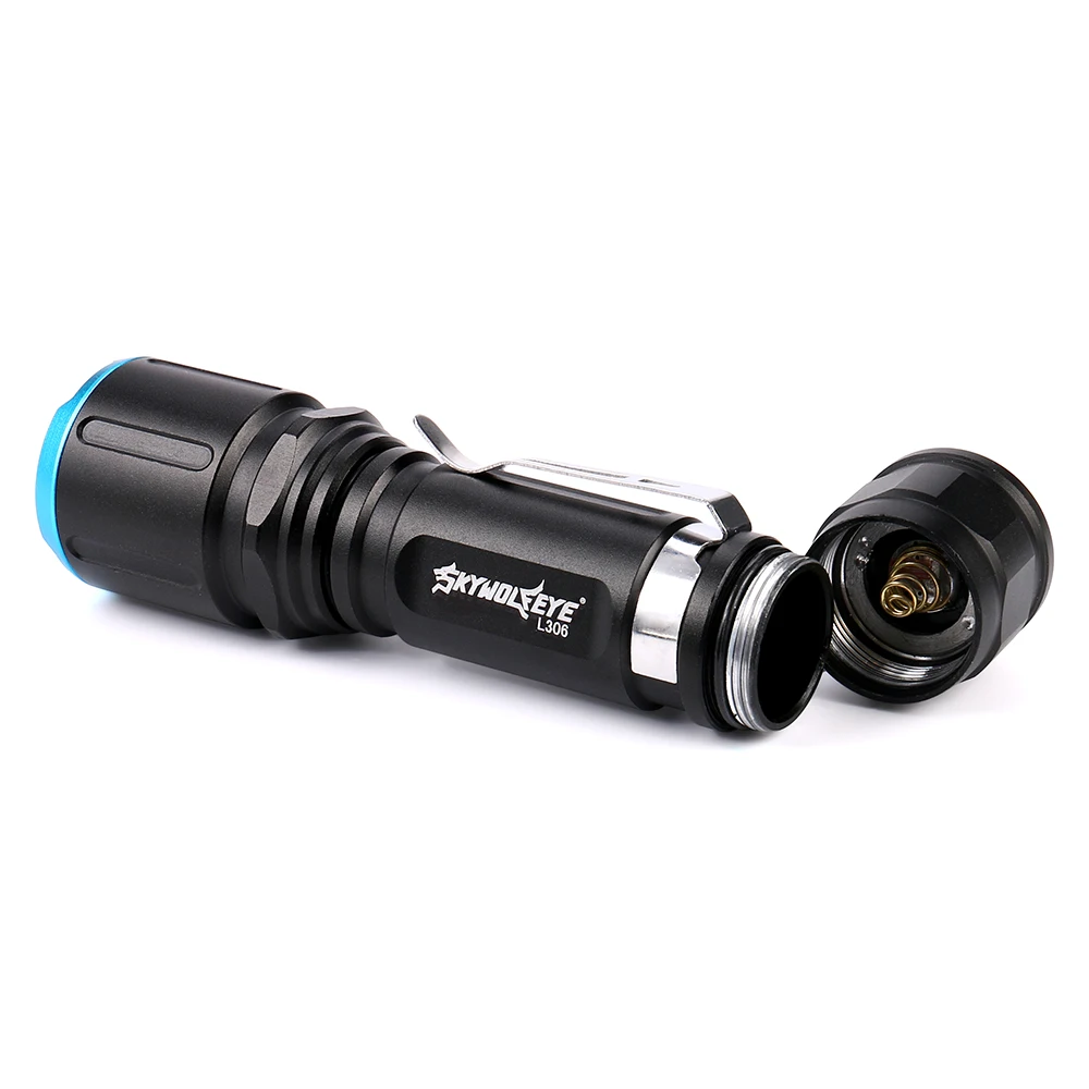 Масштабирование 3800 люмен CREE XML L2 LED 18650 фонарик водонепроницаемый светодиодный