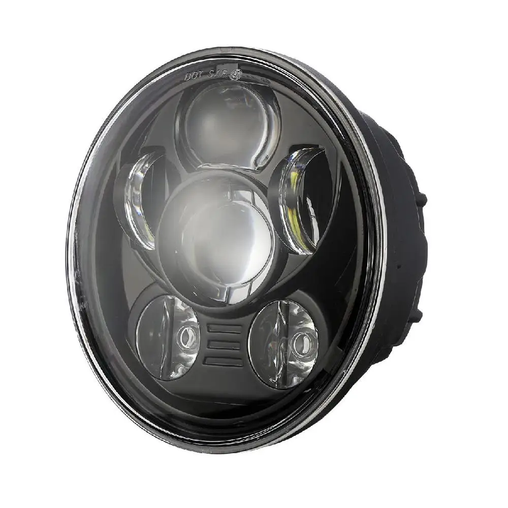 Partol 5 3/4 &quotСветодиодный прожектор для мотоцикла фары Hi/Lo луч 6000K 45W 4000LM 12В/24В Harley