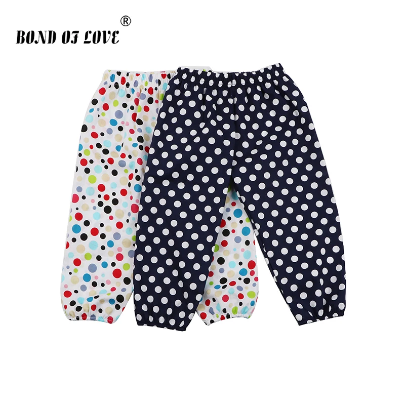 

Clothing For Newborn Baby Pants Full Length Cotton Pant Toddler Boys Girls Dot Printed Loose Pants Comfortable Clothes Costume