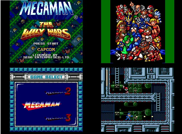 Мега человек игра &quotThe Wily Wars&quot 16 бит SEGA MD карточная для Sega игры Mega Drive Genesis|sega md game