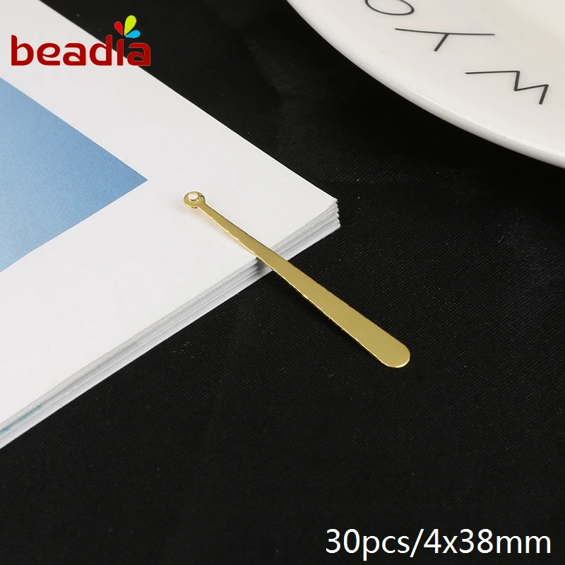 Опт Размер 4 мм x 38 30 шт./пакет металлические поделки * железные пластины для
