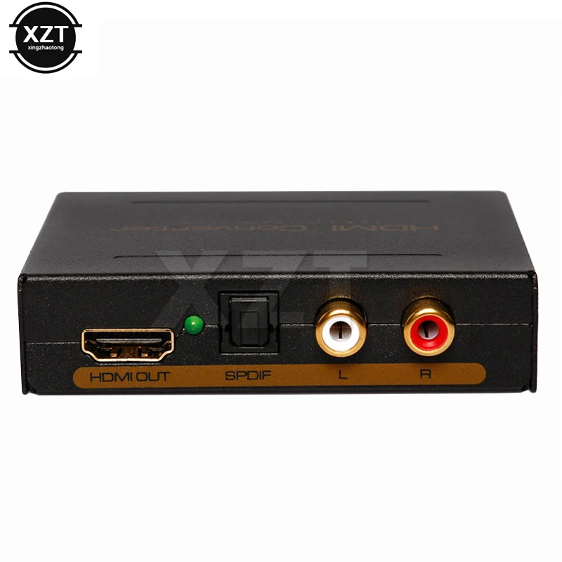 1 шт. L/R экстрактор преобразователь HD 1080P HDMI к Оптический SPDIF RCA аудио сплиттер