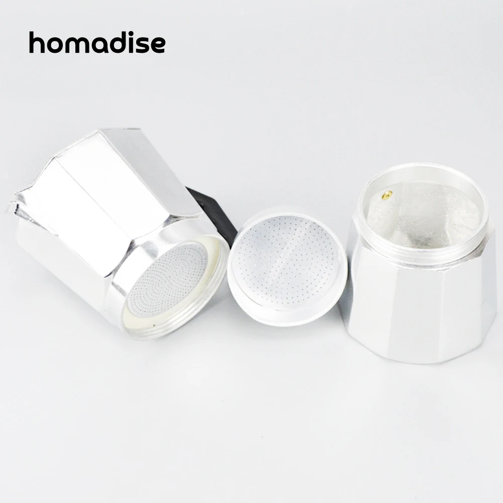 Алюминиевая Кофеварка Homadise для приготовления эспрессо кофеварка в стиле