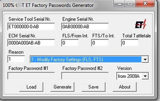 100% 2017 ET заводской генератор паролей v0.2.9|generator|generation 2 |