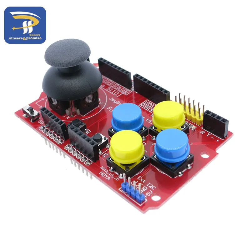 Щит джойстика для Arduino Плата расширения аналоговая клавиатура и функция мыши