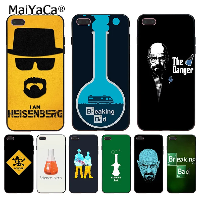 MaiYaCa разбивающий плохой химический Walter дизайн петля чехол для телефона iphone 11 Pro XR XS Max 8 7 6 6S Plus X 5 5S SE
