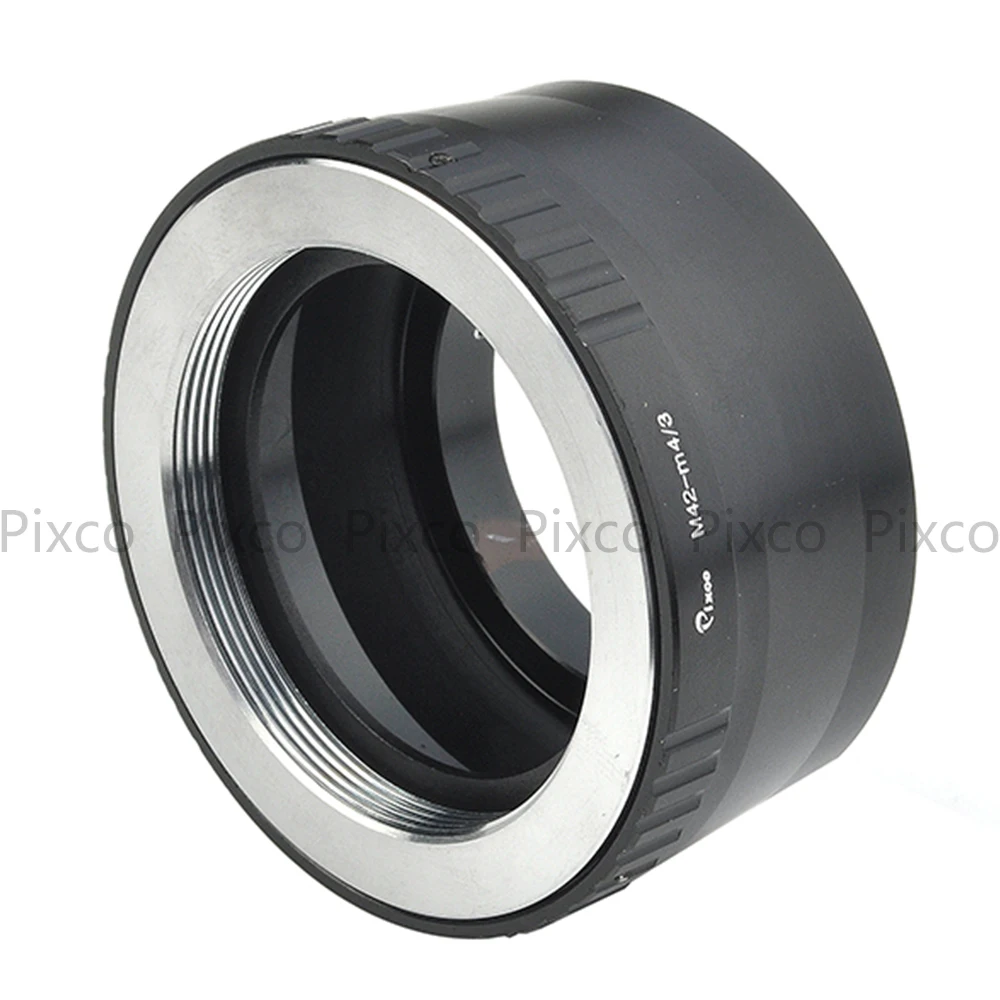Адаптер для объектива ADPLO 01049 подходит камер Micro Four Thirds 4/3 M42 M4/3 |lens adapter|adapter lenspixco