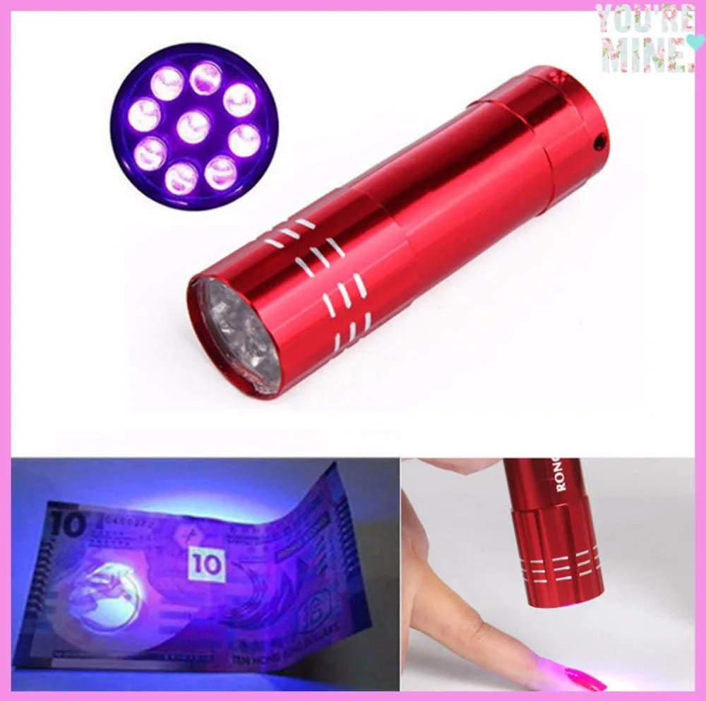 Профессиональная УФ лампа для сушки гель лака ногтей Сушилка портативный мини