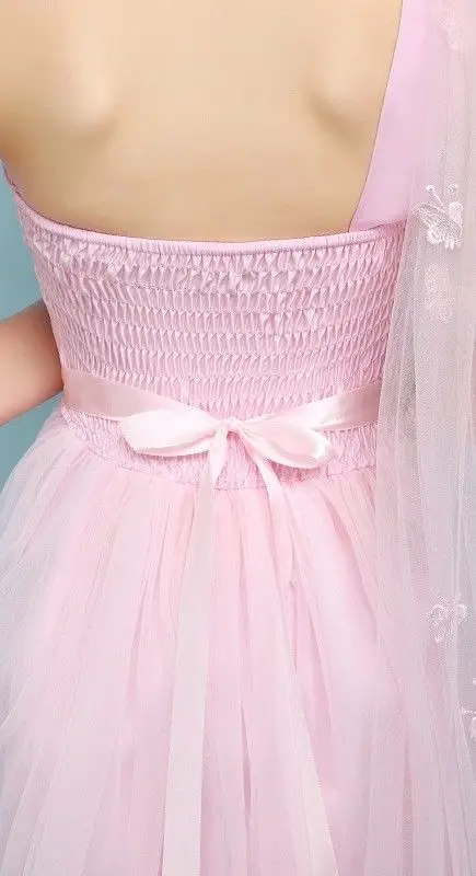 JLZXSY дешевые розовое платье подружки невесты трапециевидной формы короткие