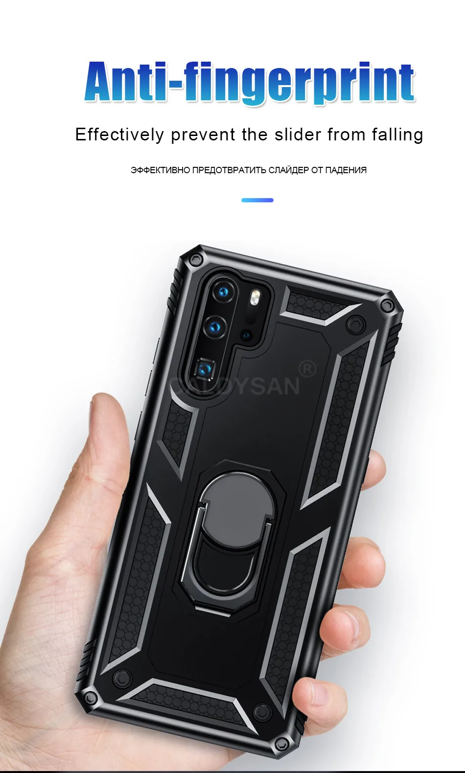 Роскошный армированный чехол с металлическим кольцом для huawei P30 Pro P Smart, противоударный чехол для huawei P30 Lite Honor 10, мягкий чехол