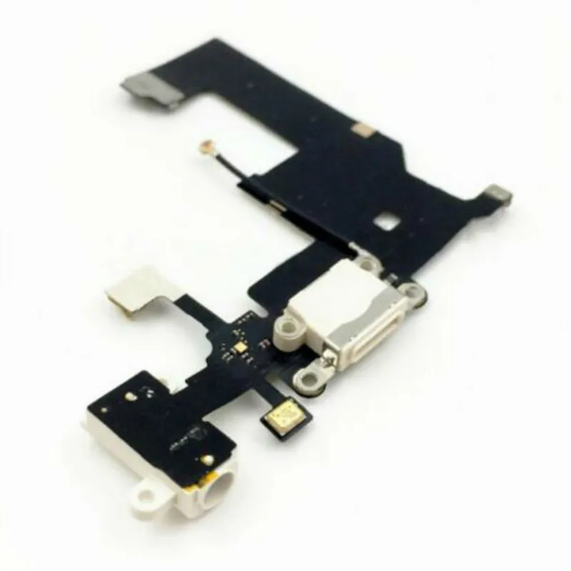 Наушники звуковая док станция разъем для зарядки данных USB порт Flex Apple iPhone 5|Шлейфы
