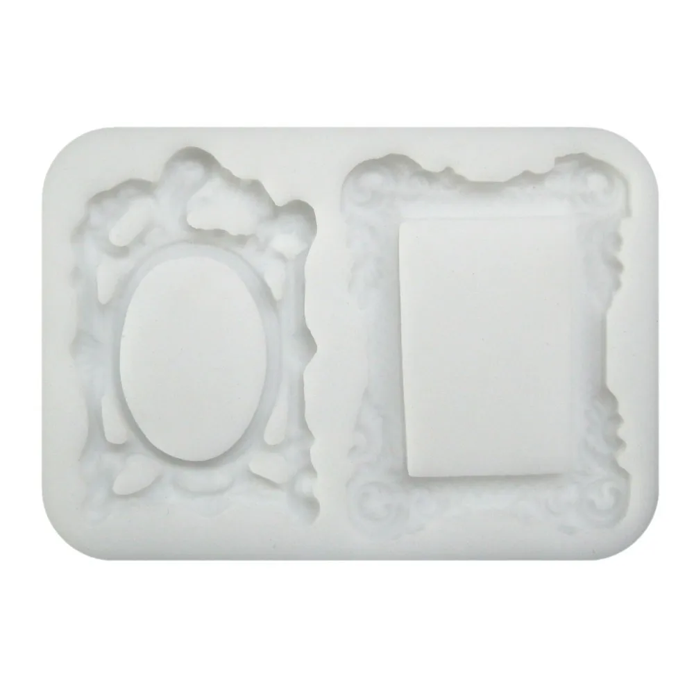 Помадка торт украшения инструменты для приготовления пищи 3D зеркальная рамка