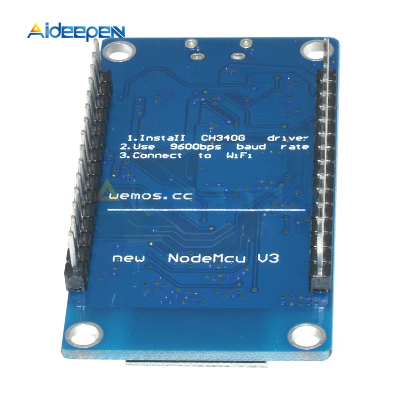 ESP8266 ESP 12E ESP12E CH340G беспроводной WIFI макетная плата 3 V PCB сетевая поддержка WPA/WPA2/STA/AP/STA
