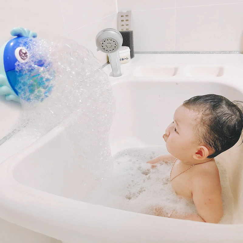 2019 детские игрушки для плавания новорожденных Кит Пузырьковая машина игрушка
