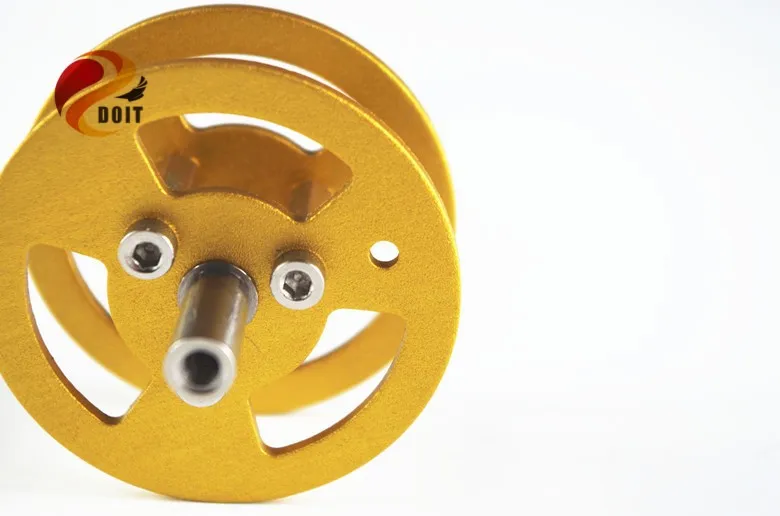 Официальный DOIT 6 шт./лот металлический подшипник колеса для робота Танк шасси