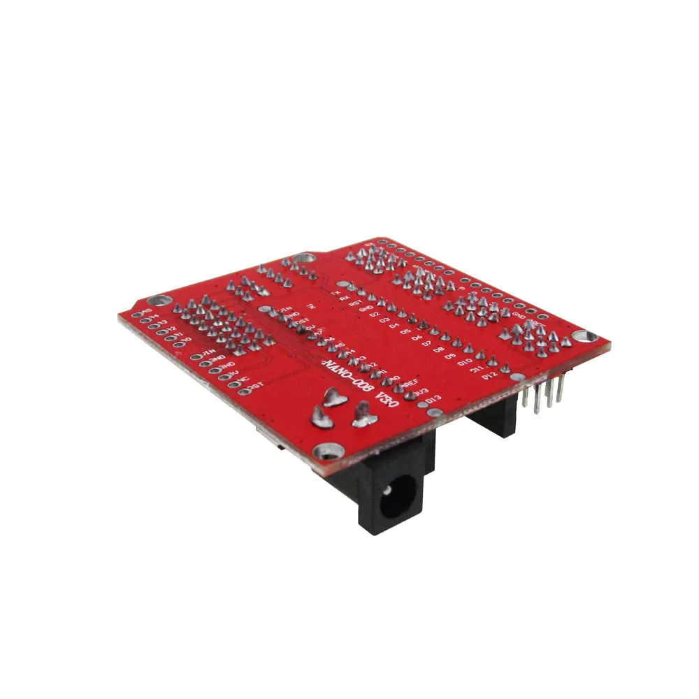 

HAILANGNIAO 10pcs/lot UNO Shield Nano Shield for NANO 3.0 and UNO R3 duemilanove 2009 Expansion board
