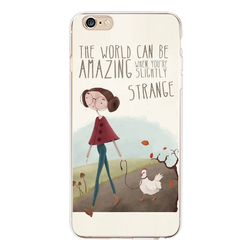 Модный мягкий прозрачный чехол из ТПУ для iPhone 4/4S 5 5S 6 6plus 7 8plus x бесплатная доставка