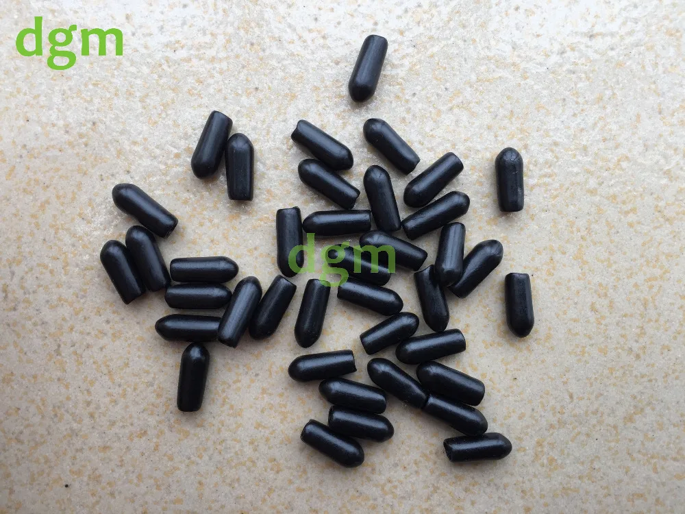 3 Торцевая заглушка мм ПВХ Пластиковый кабель провод крышка резьбы виниловая