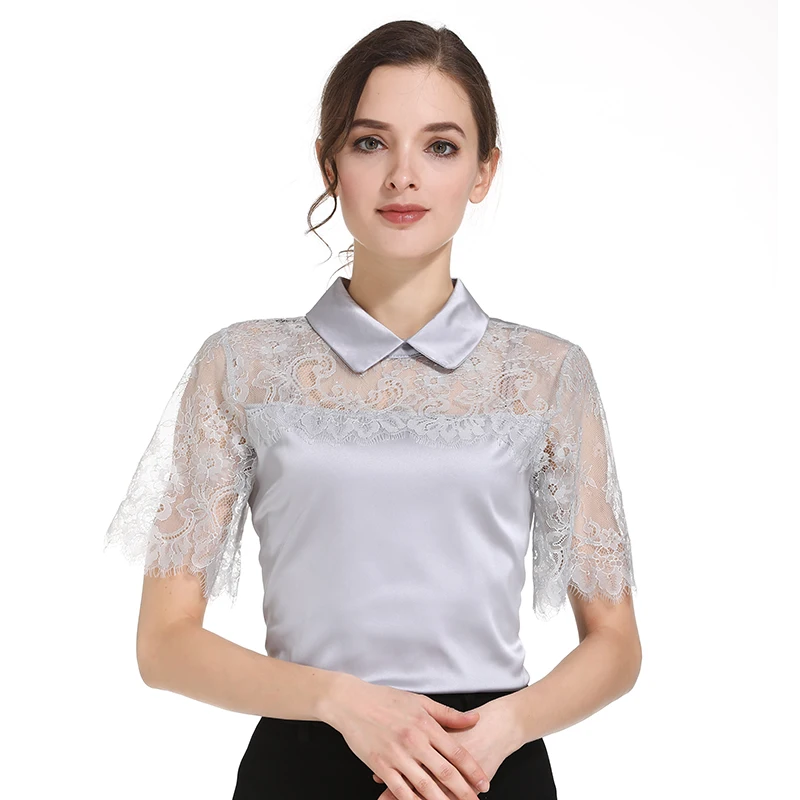 Женские топы и блузки blusas mujer de moda 2019 женские рубашки harajuku кружевные шифоновые без