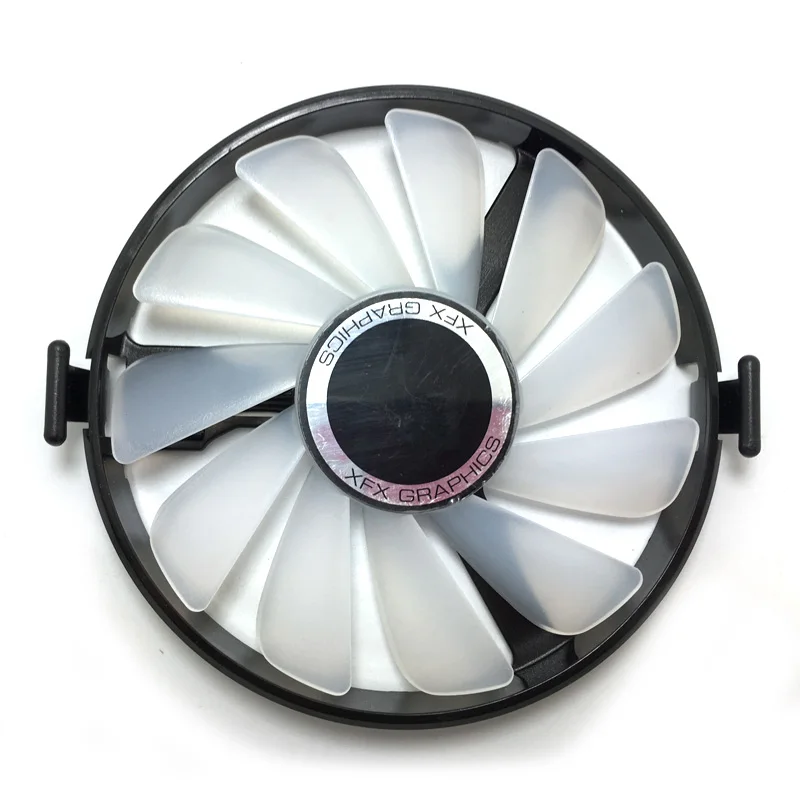 FDC10U12S9-C вентилятор охлаждения для ПК Замена для XFX AMD Radeon RX 470 480 570 4G 580 8G RX460 RX 460 графическая карта охлаждения графического процессора - Цвет: RDE