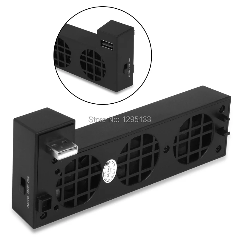 Вертикальная подставка 2 в 1 с охлаждающим вентилятором для консоли Xbox One X и