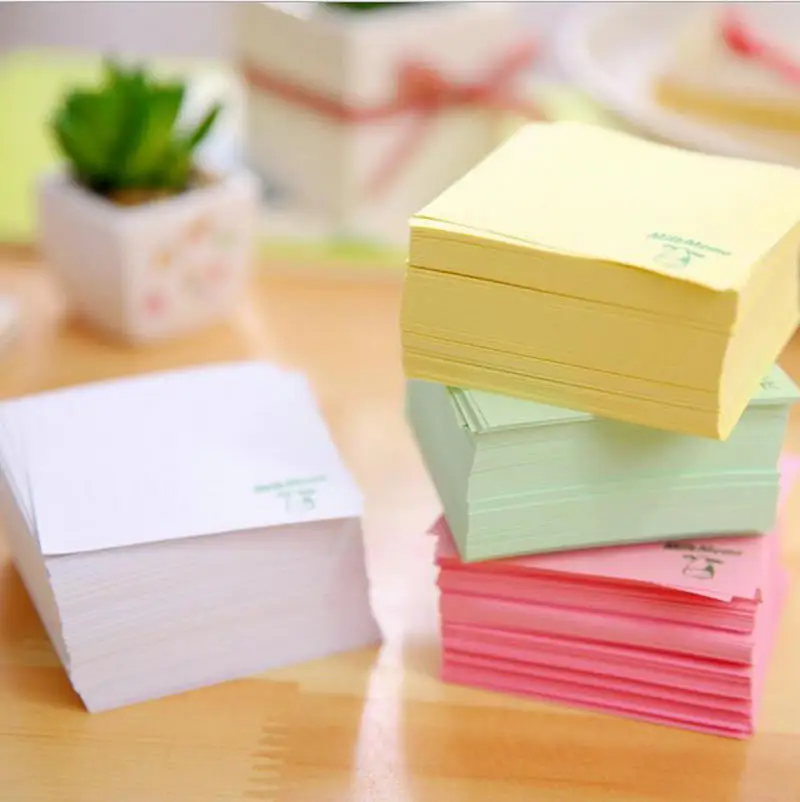 300 листов каваи молоко коробка зеленого чая Paperlaria Блокнот обратите внимание на