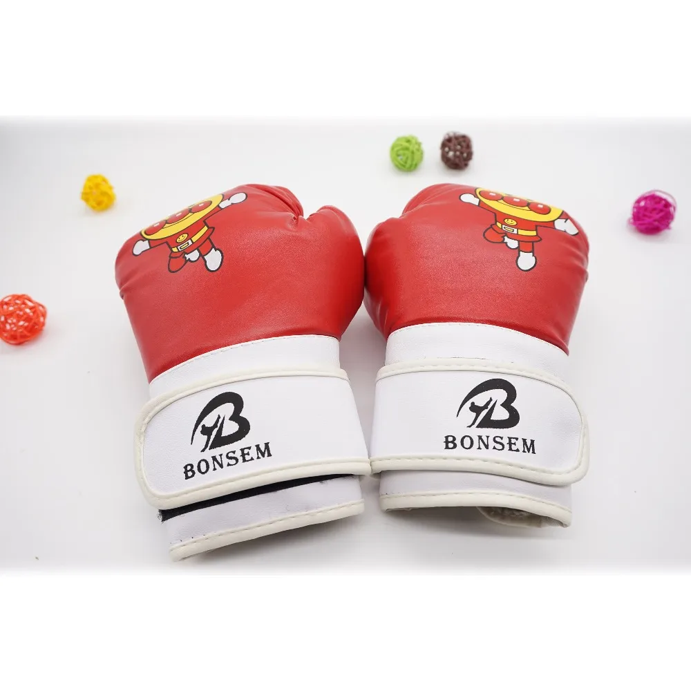 Качественные детские боксерские перчатки мультфильм для кулачного боя ММА с