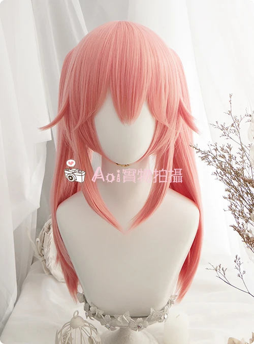 FGO Fate Grand Order Экстра косплей парик слуга Кастер Tamamo no Mae кудрявые розовые хвосты синтетические волосы для взрослых