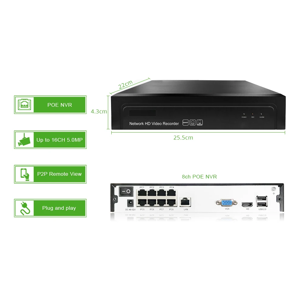 8ch 5MP POE PTZ комплект системы H.265 CCTV безопасности 16ch NVR Крытый водонепроницаемый 2,8-12 мм 4X оптический зум ip-камера видеонаблюдения видео
