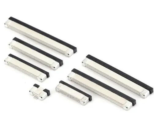 

1.0mm FPC Connector Drawer Type Ribbon Flat Upper Cable Holder 4/5/6/8/9/10/12/14/15/16/18/20/22/24/26/28/30Pin Contact Resistor