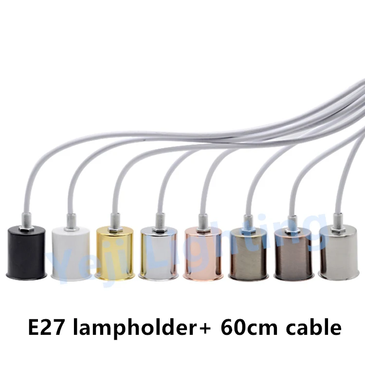 Зеленая бронза E27 ретро винтажная лампа держатель Потолочная Роза чашка для