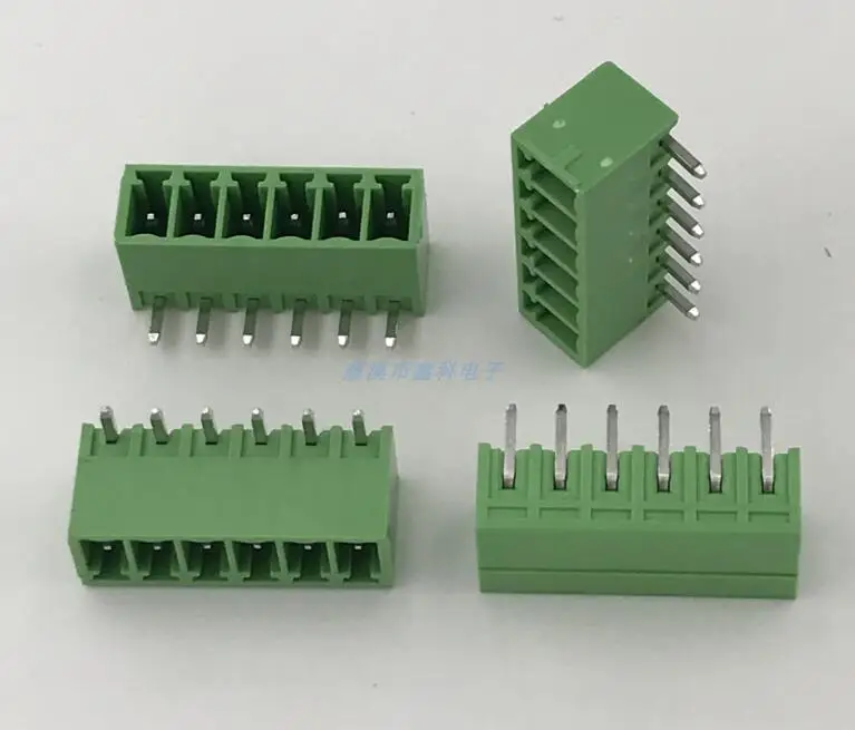 50 шт. женский шаг 3 5 мм 12P 13P 14P ~ 22P подключаемый PCB клеммный блок KF2EDG/KF2EDGK-3.5mm