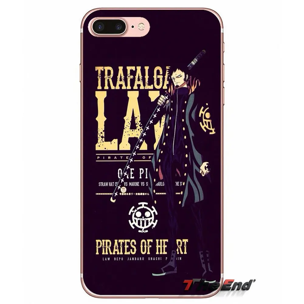 Цельнокроеный Мягкий силиконовый чехол trafalgar law для Samsung Galaxy Note 3 4 5 Grand Core Prime S3 S4 S5