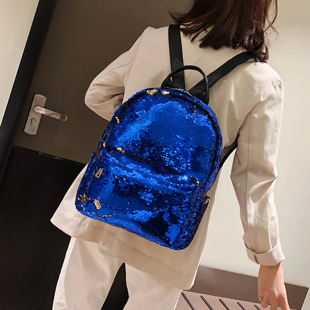 Женский рюкзак XINIU повседневный с блестками escolar mochila masculina 2019|Женские рюкзаки| |