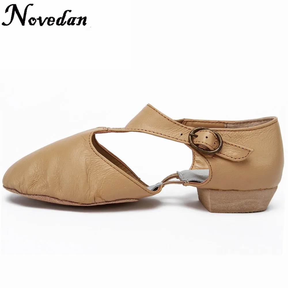 Женская обувь для джазовых танцев из натуральной кожи | Спорт и развлечения