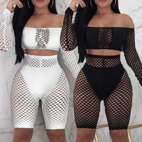 Комплект из двух предметов размера плюс для женщин Bodycon Карандаш темно