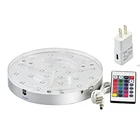 Светодиодная подсветка 8 дюймов под стол, перезаряжаемый светодиодный светильник с дистанционным управлением для свадебных центральных элементов Под вазой, украшение для вечеринки