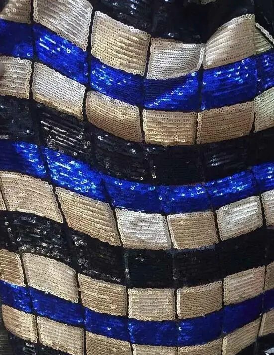 Новинка яркая африканская ткань с блестками французская сетчатая кружевная для