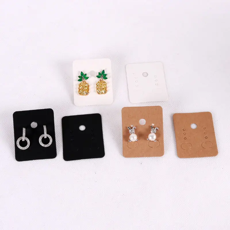 100 шт. 3 8*4 8 см ярлык для сережек гвоздиков|jewelry display|display earringsjewelry display earring |