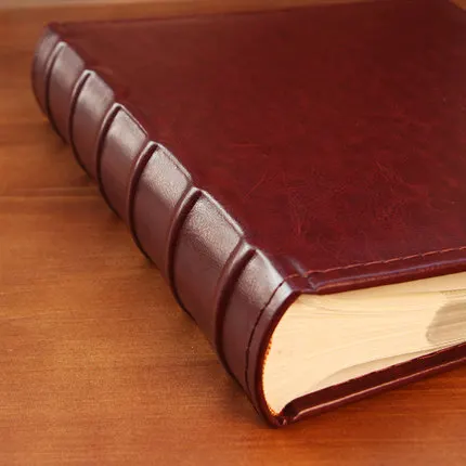 Фотоальбом кожаный большой емкости бумажные страницы 7 5р 200 коммерческий