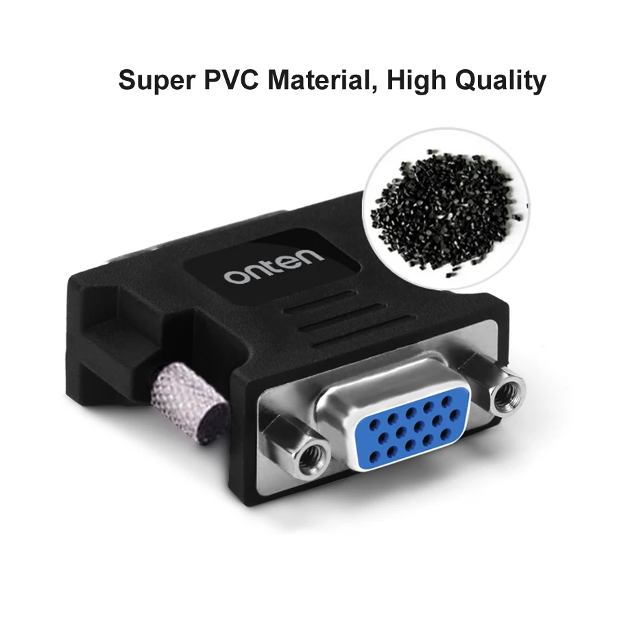 DVI в VGA адаптер конвертер 24 5 1080P видео для ноутбук с HDTV компьютерным